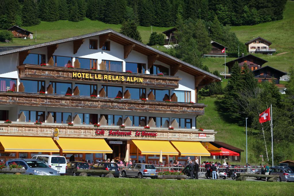 Hotel Le Relais Alpin Les Mosses Eksteriør billede