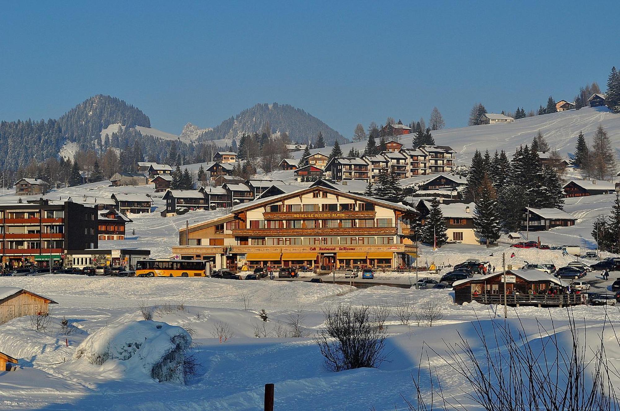 Hotel Le Relais Alpin Les Mosses Eksteriør billede