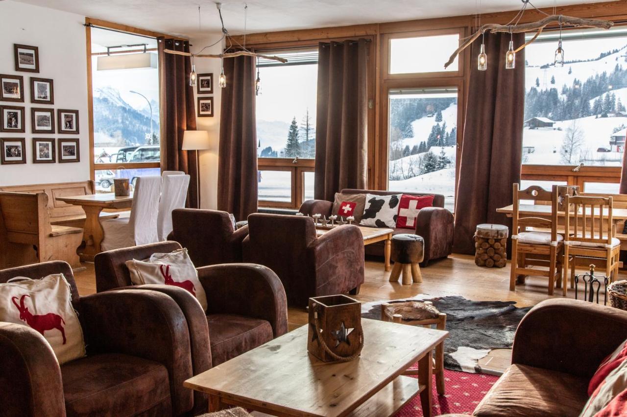 Hotel Le Relais Alpin Les Mosses Eksteriør billede